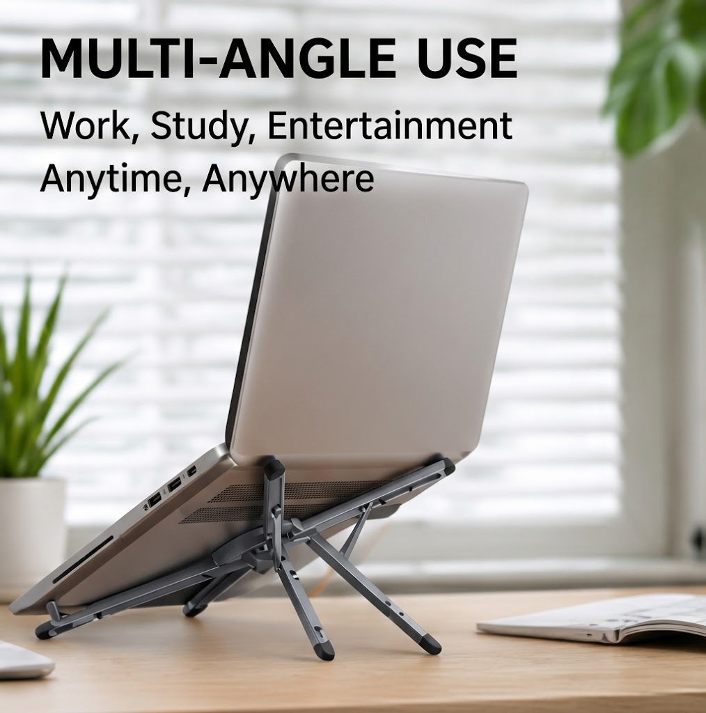 4-in-1 360° Foldable Laptop Stand