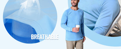 🛡️🏃‍♂️Beat the Heat: The Ultra-Lightweight UPF 50+ Shirt That Keeps You 10° Cooler!