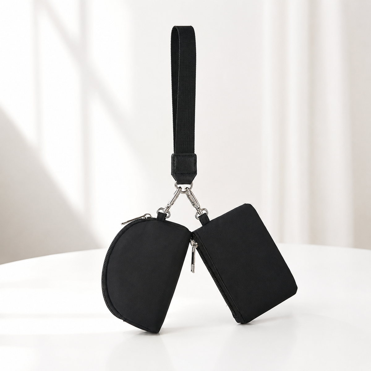 2-in-1 Mini Wristlet Pouch Set