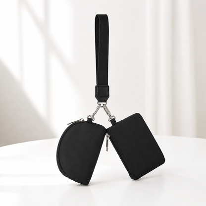 2-in-1 Mini Wristlet Pouch Set