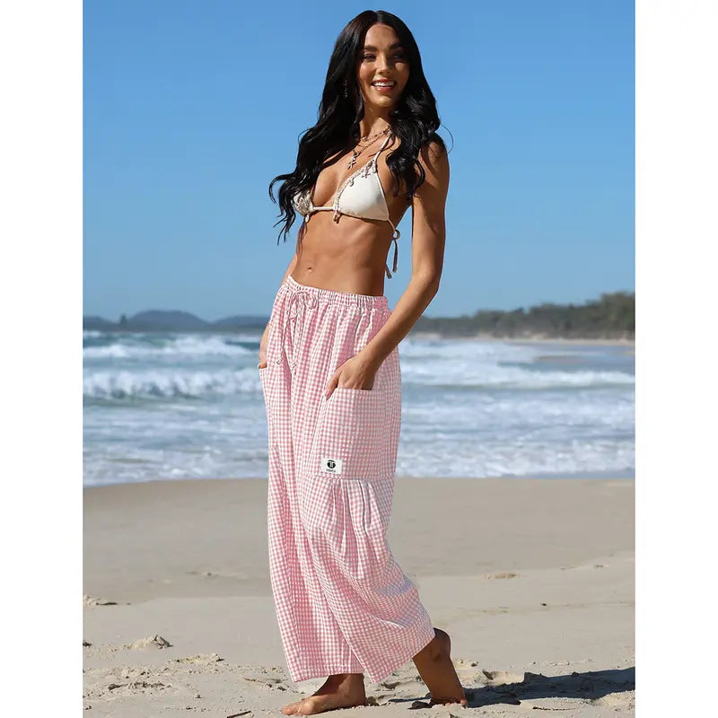 🏁🎐Meet Your New Summer Uniform: The Breathable Wide-Leg Pants You’ll Never Want to Take Off!