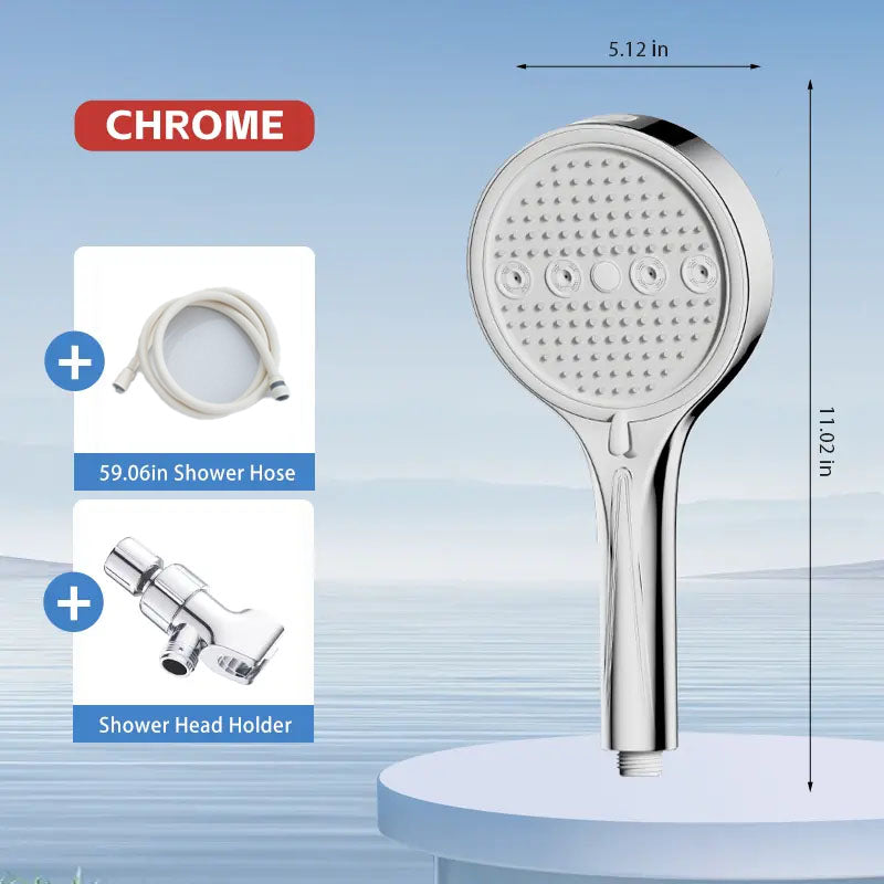 🔥 Fire Your Weak Shower Head: The Powerful 6-Mode High-Pressure Handheld Shower That Transforms Your Bathroom Into A 5-Star Luxury Spa Instantly! 🚿⚡