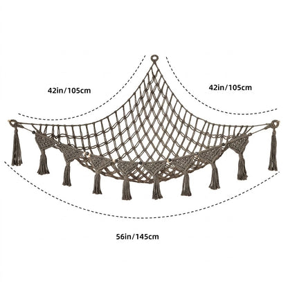 Boho Stuffed Animal Hammock – Cute Corner Storage