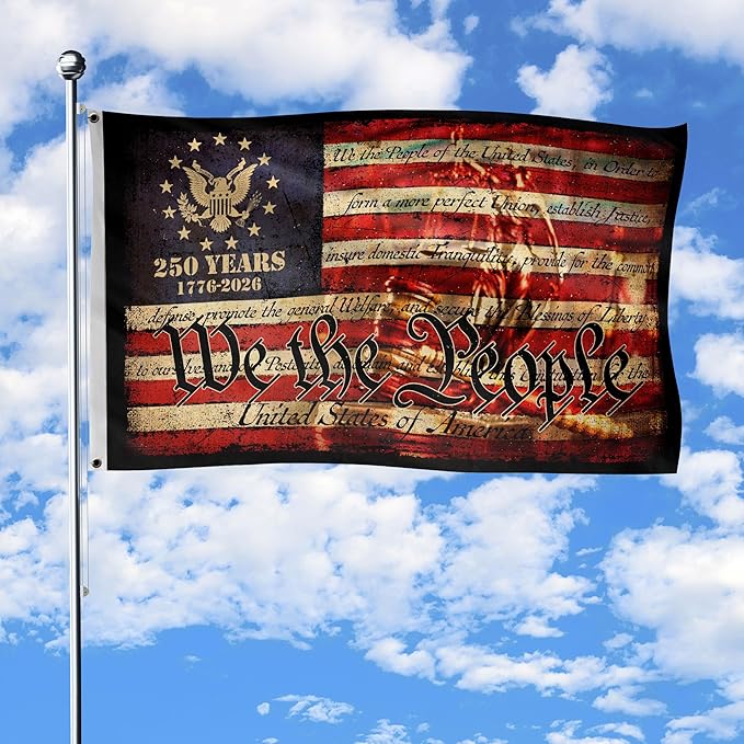 🦅🎆US History in the Making: Honor America’s 250th Anniversary with This Premium Double-Sided Flag!