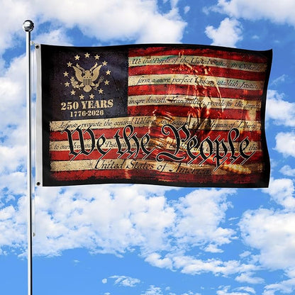 🦅🎆US History in the Making: Honor America’s 250th Anniversary with This Premium Double-Sided Flag!