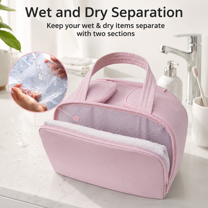 ✨ Large Travel Toiletry Bag for Women – Lightweight & Spacious 💄✈️