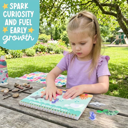🎨 My First Busy Book | Montessori Interactive Preschool Learning & Activity Binder 🧠
