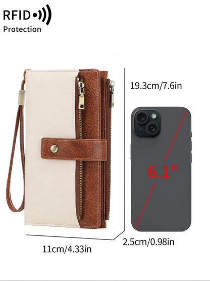 👛 Lock Your Privacy | Limited-Time 49% OFF! Women's RFID Blocking Premium Leather Wallet & Multi-Slot Compact Organizer ✨