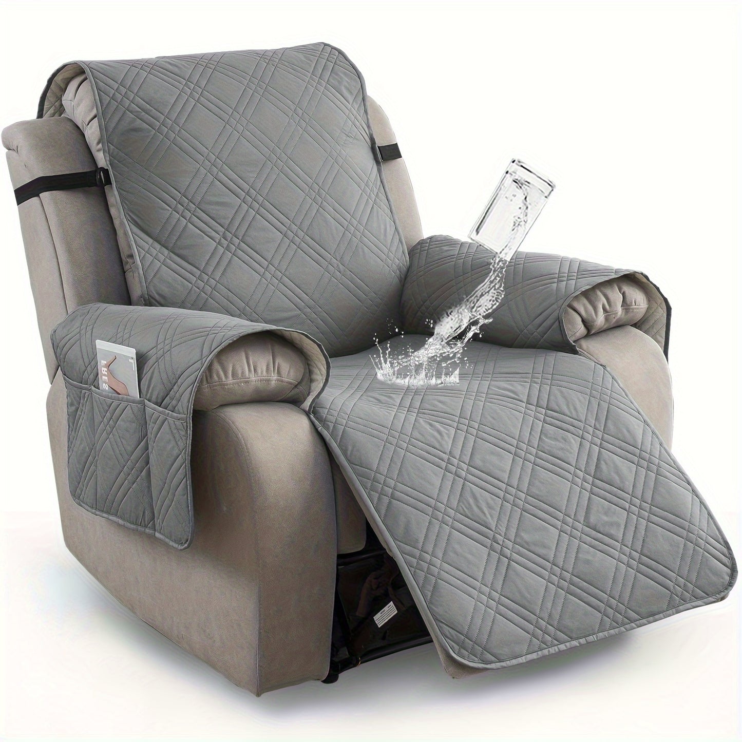 🛋️ Zero Spills, Zero Scratches: Protect Your Expensive Recliner with the 100% Waterproof, Non-Slip Shield! 🐾🍷