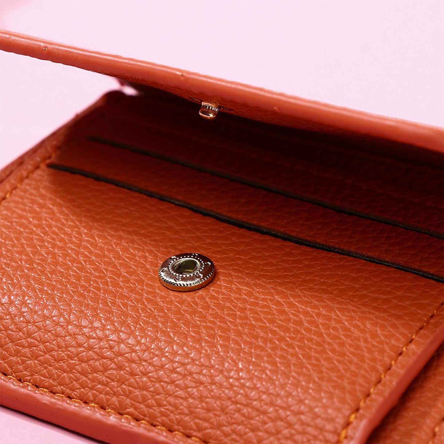 💳 Pocket-Sized Elegance | Women's Elegant Minimalist Short Slim Bifold Purse, RFID Blocking Card Holder & Compact Coin Wallet ✨