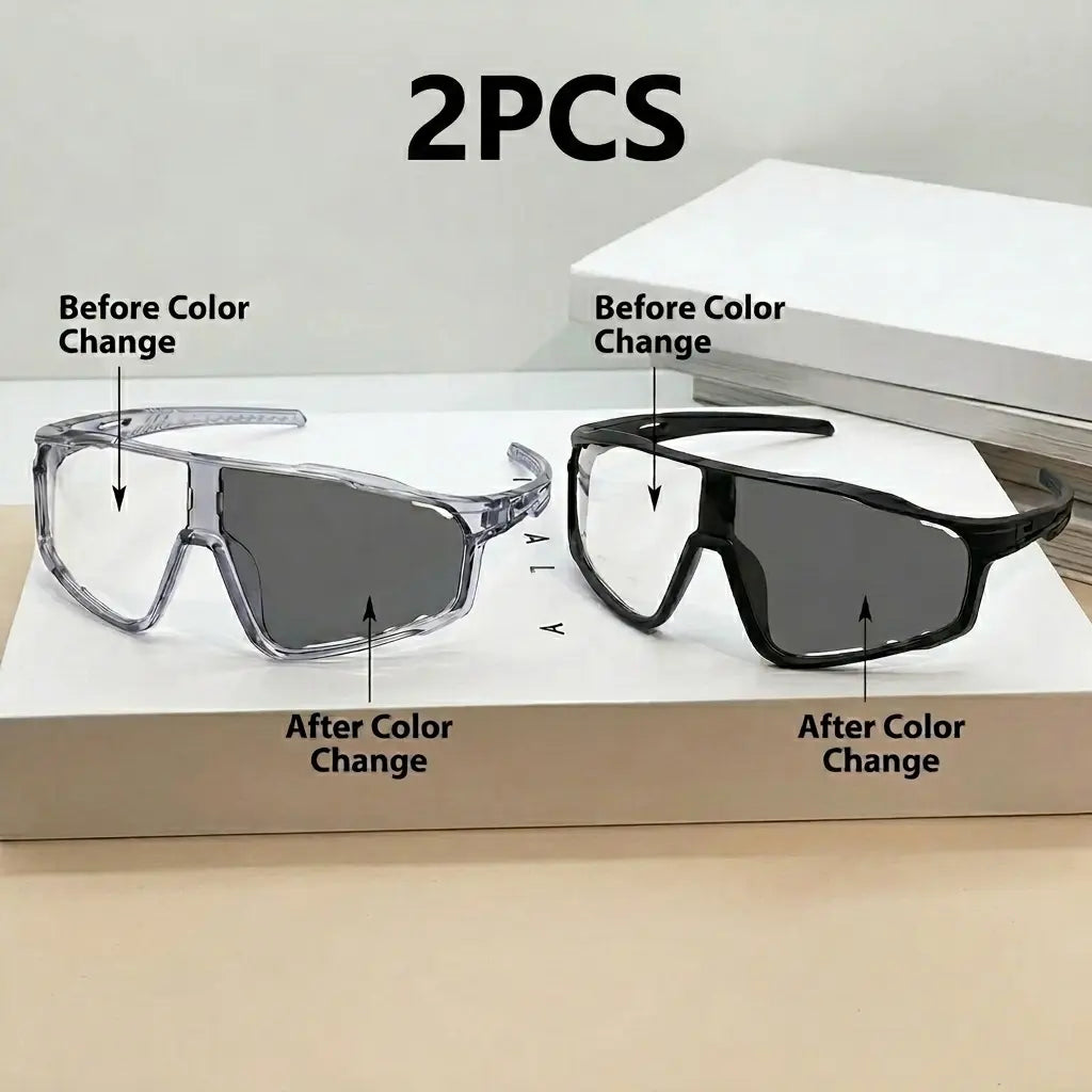 🚴‍♂️🕶️Master Every Light: The Intelligent Photochromic Sunglasses That Adapt in Seconds!