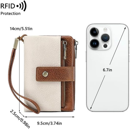 👛 Lock Your Privacy | Limited-Time 49% OFF! Women's RFID Blocking Premium Leather Wallet & Multi-Slot Compact Organizer ✨