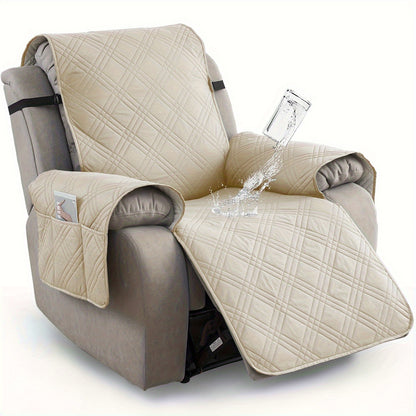 🛋️ Zero Spills, Zero Scratches: Protect Your Expensive Recliner with the 100% Waterproof, Non-Slip Shield! 🐾🍷