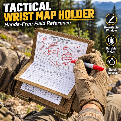Wrist Map & Reference Card Holder