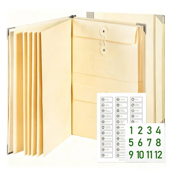 🔥 Lock Down Your Family Legacy: The 1-Second Expanding Accordion File Organizer That Shields Your Passports, Birth Certificates & Important Papers Flawlessly! 📂🔑