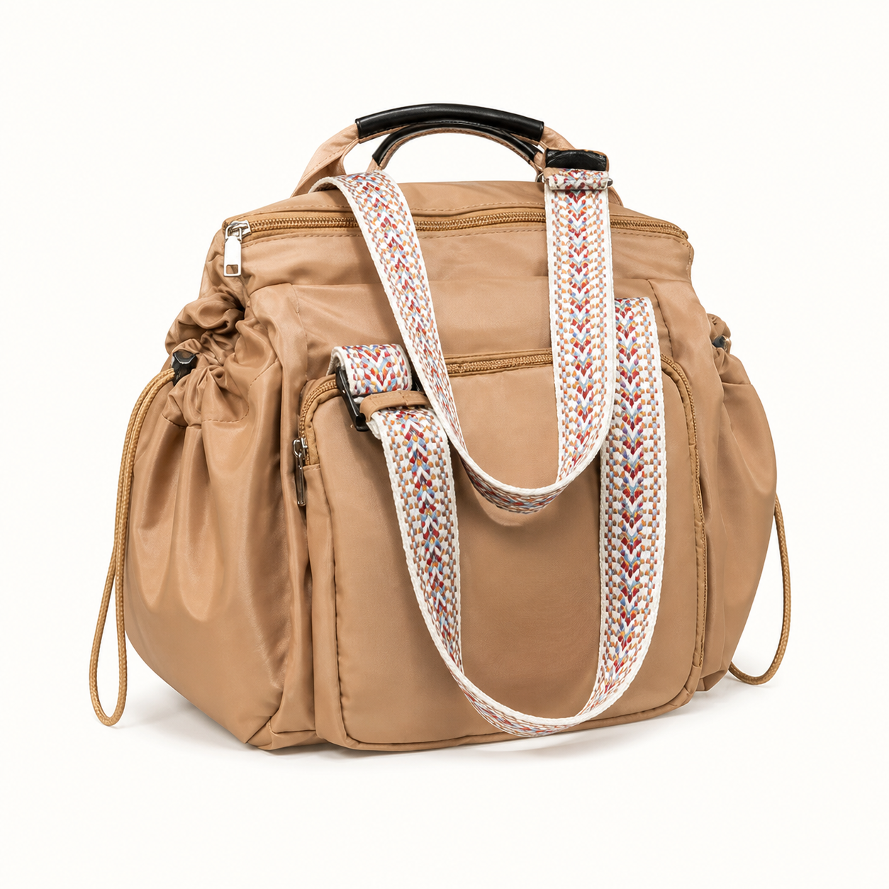 ✨3-in-1 Convertible Everyday Bag – Lightweight 15-Pocket Tote & Backpack🎒