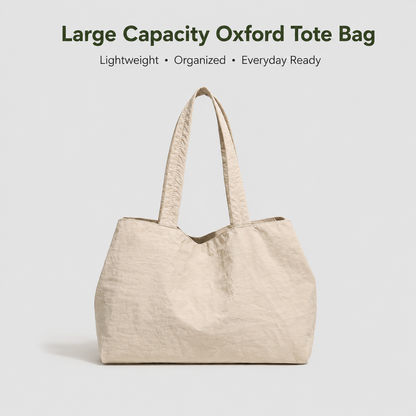 Three Compartment Large Capacity Tote Bag