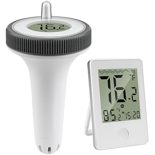 🌊📱Crystal Clear Temp at a Glance: The Wireless Pool Thermometer Every Pool Owner Needs!