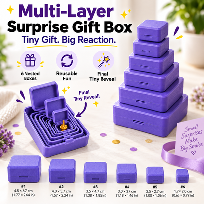Nesting Surprise Prank Gift Box
