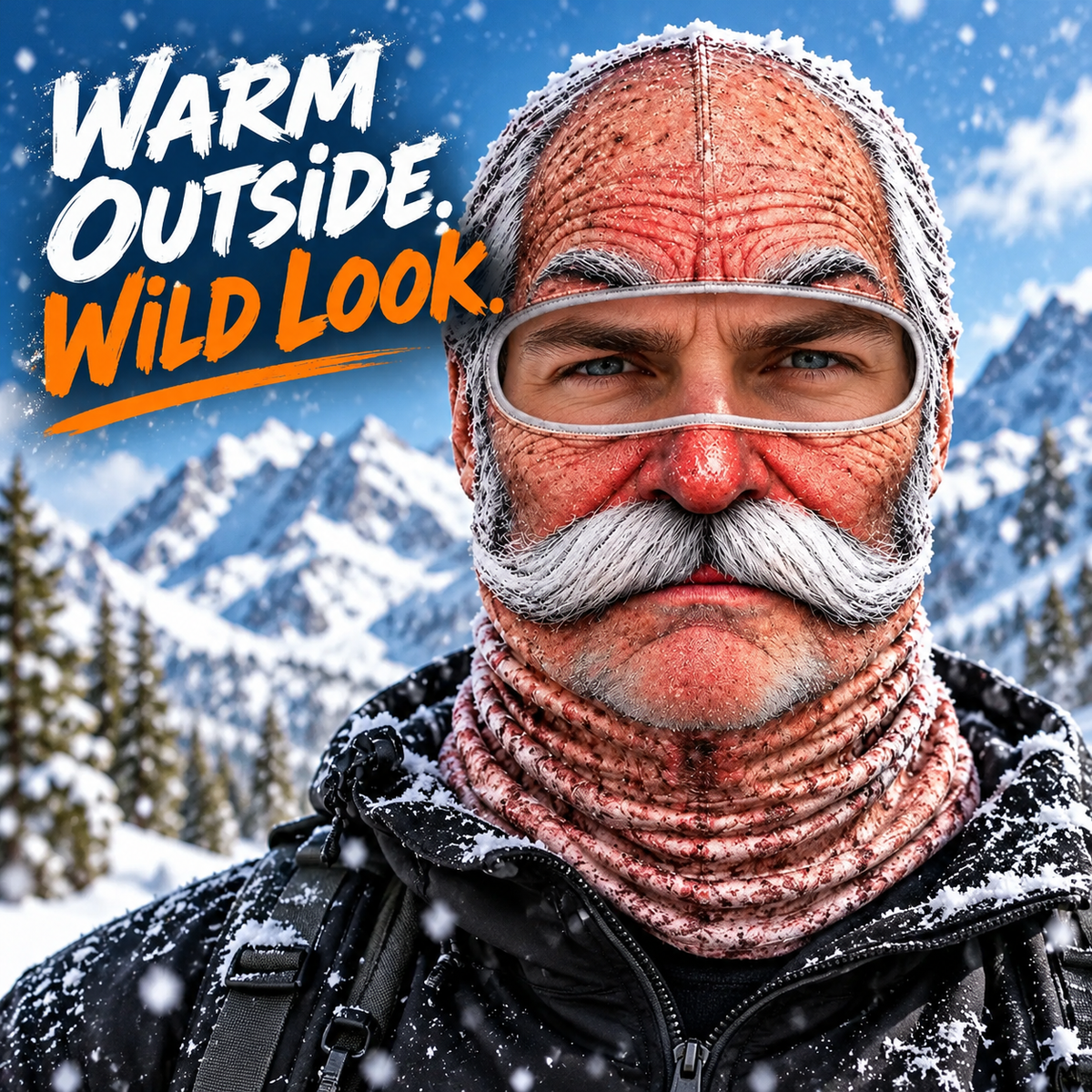 Funny Face Winter Hood – Cozy Full-Coverage Balaclava