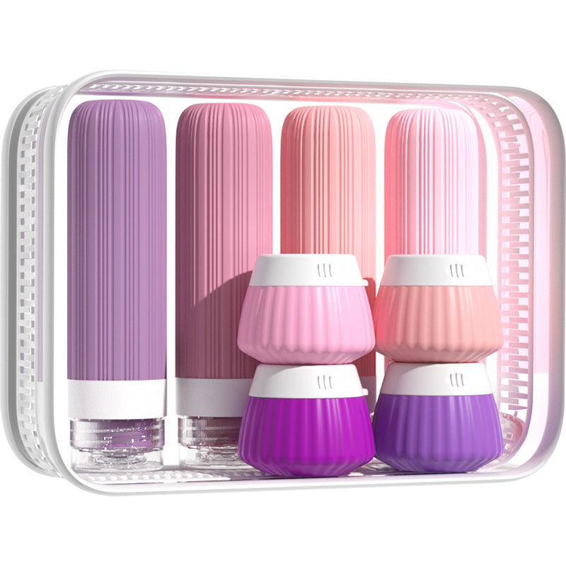 4/8-Piece Silicone Travel Bottle Set