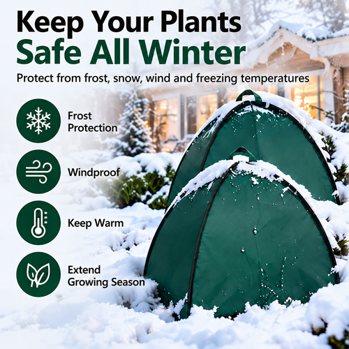 Winter Plant Frost Cover – Breathable Garden Protection Tent