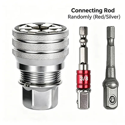 ⚡ The Tool That Replaces Your Entire Toolbox: The Heavy-Duty Universal Socket That Snaps Onto Any Nut, Hook & Stripped Bolt Instantly! 🛠️🔥