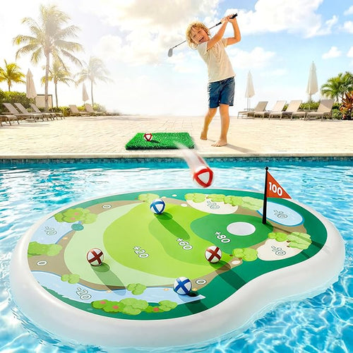 ⚡ The Ultimate Backyard Summer Flex: The Pop-Up Floating Golf Green Kit with Safe Sticky Balls That Turns Every Pool Into A 5-Star Family Country Club! 🌊🏌️‍♂️