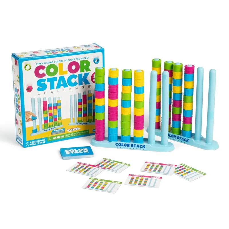 ⚡ Ditch the Screens, Bring the Noise: The Fast-Paced Color Stack Challenge Everyone is Obsessed With! 🏆🎉