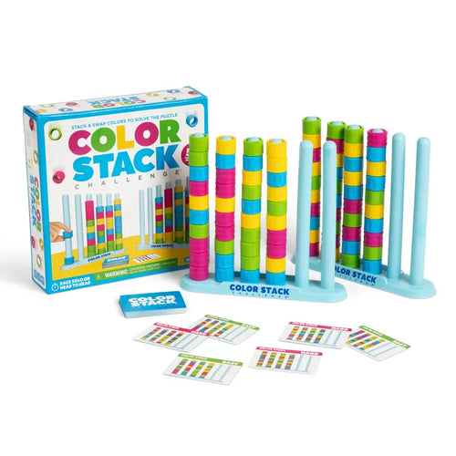 ⚡ Ditch the Screens, Bring the Noise: The Fast-Paced Color Stack Challenge Everyone is Obsessed With! 🏆🎉