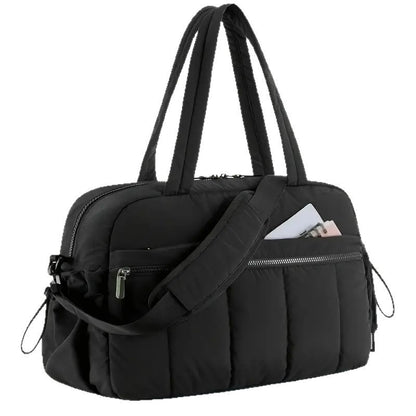 Large Capacity Travel Tote Bag with Wet & Dry Compartment