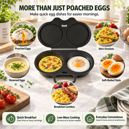 2-Cup Microwave Egg Cooker