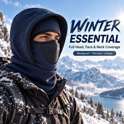 Unisex Thermal Balaclava – Windproof Full Face Winter Hood