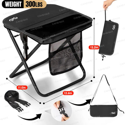 🎒 Feather-Light, Steel-Strong: The 1.5 lbs Folding Chair That Safely Holds Up to 400 lbs! 🏕️🔥