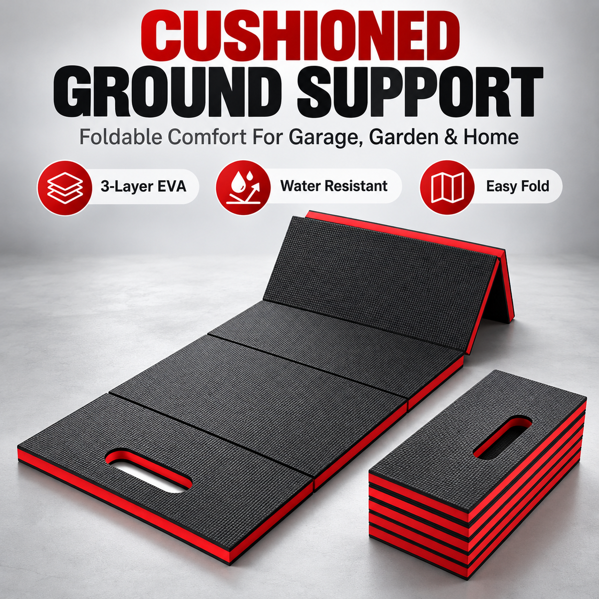 Foldable Multi-Purpose Foam Mat – Cushioned Ground Support
