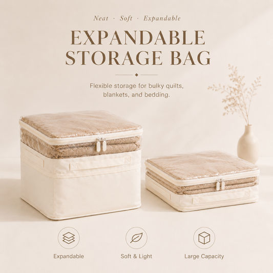 Large Capacity Transparent Quilt Storage Bag