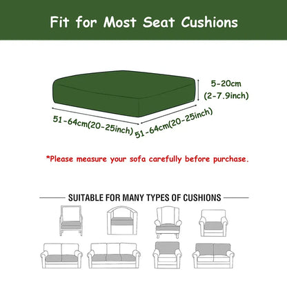 🛋️ Instant Patio & Living Room Makeover | 4/8/12/14-Piece High Elasticity Outdoor Sofa Cushion Covers, Washable All-Season Durable Slipcovers ✨