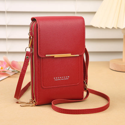✨ 2026 Trendy Touchscreen Crossbody Phone Wallet 📱👜