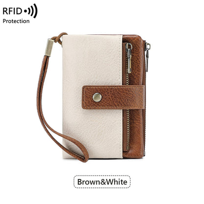 👛 Lock Your Privacy | Limited-Time 49% OFF! Women's RFID Blocking Premium Leather Wallet & Multi-Slot Compact Organizer ✨