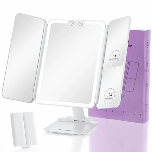 💡 Premium LED Smart Vanity Mirror | Dimmable Light for Perfect Makeup 🪞