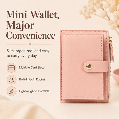 Small wallet, big convenience 👛