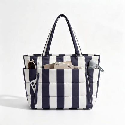 ✨Quilted Multi-Compartment Travel Tote 👜✈️