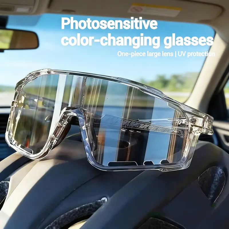 🚴‍♂️🕶️Master Every Light: The Intelligent Photochromic Sunglasses That Adapt in Seconds!