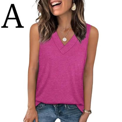 🔥 The Holy Grail of Tanks: The Trendy 2026 V-Neck Tee That Snatches Your Waist & Hides Your Bra Flawlessly! 👑✨