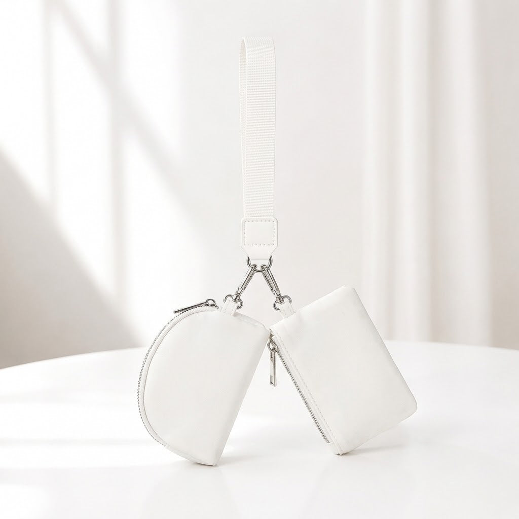 2-in-1 Mini Wristlet Pouch Set
