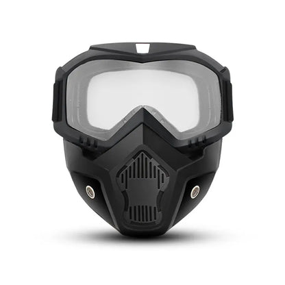 ⛷️🛡️Conquer Every Element: The Anti-Fog Full Face Shield with Crystal Clear HD Vision!