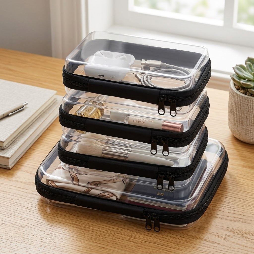💎 End the Guessing Game: The Crystal-Clear, Hard-Shell Organizer That Saves Your Sanity! 🗃️✨