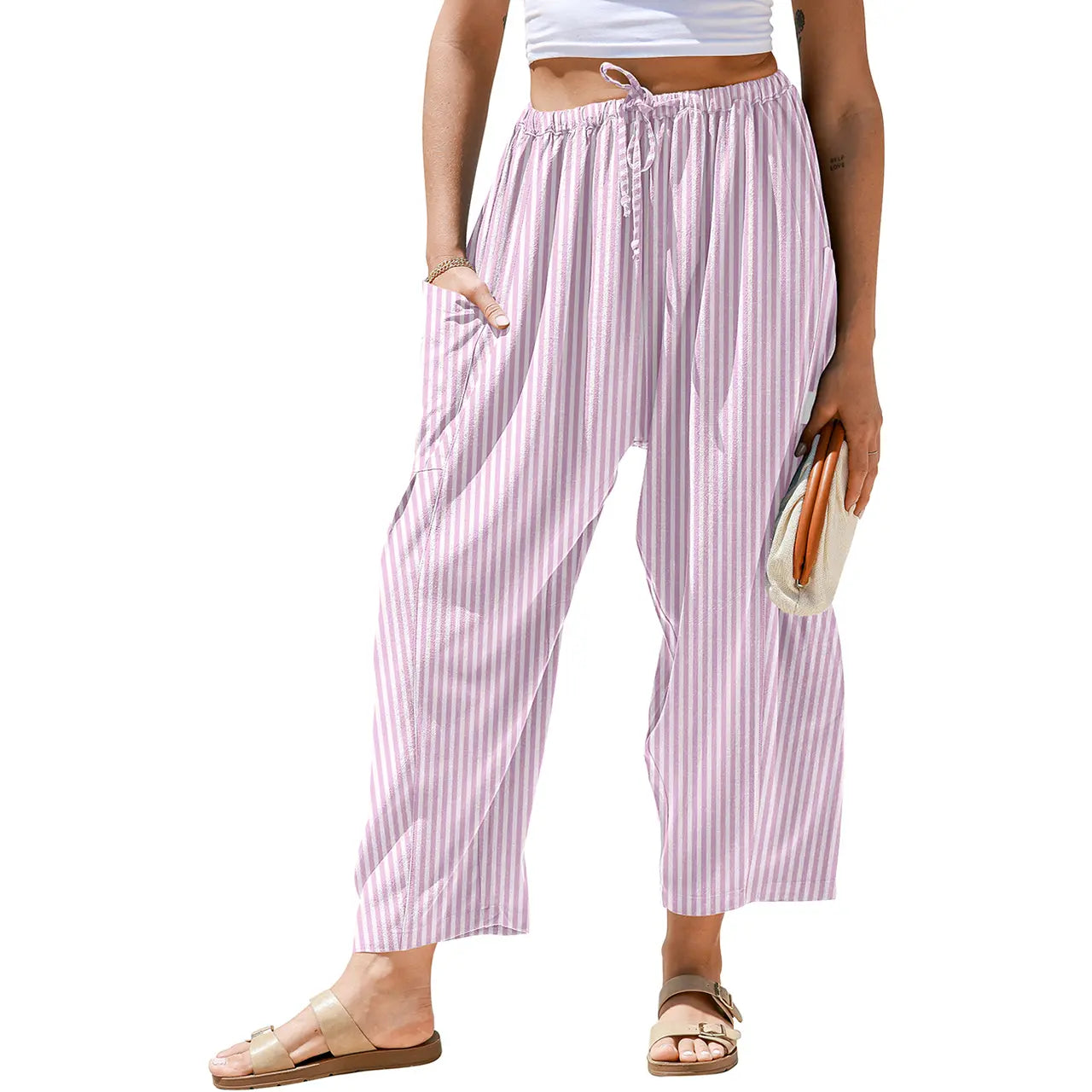 🏁🎐Meet Your New Summer Uniform: The Breathable Wide-Leg Pants You’ll Never Want to Take Off!