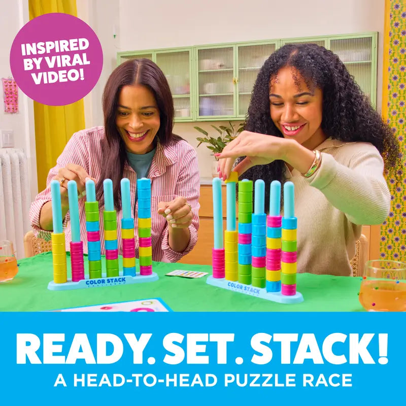 ⚡ Ditch the Screens, Bring the Noise: The Fast-Paced Color Stack Challenge Everyone is Obsessed With! 🏆🎉