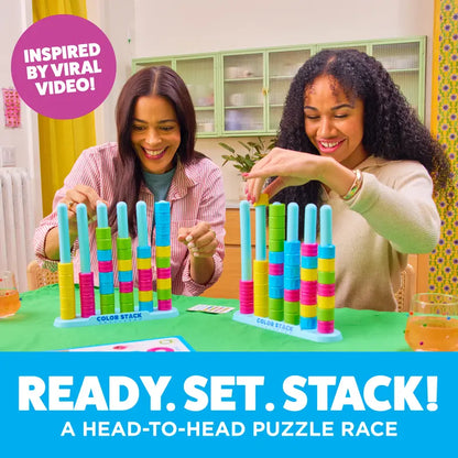 ⚡ Ditch the Screens, Bring the Noise: The Fast-Paced Color Stack Challenge Everyone is Obsessed With! 🏆🎉